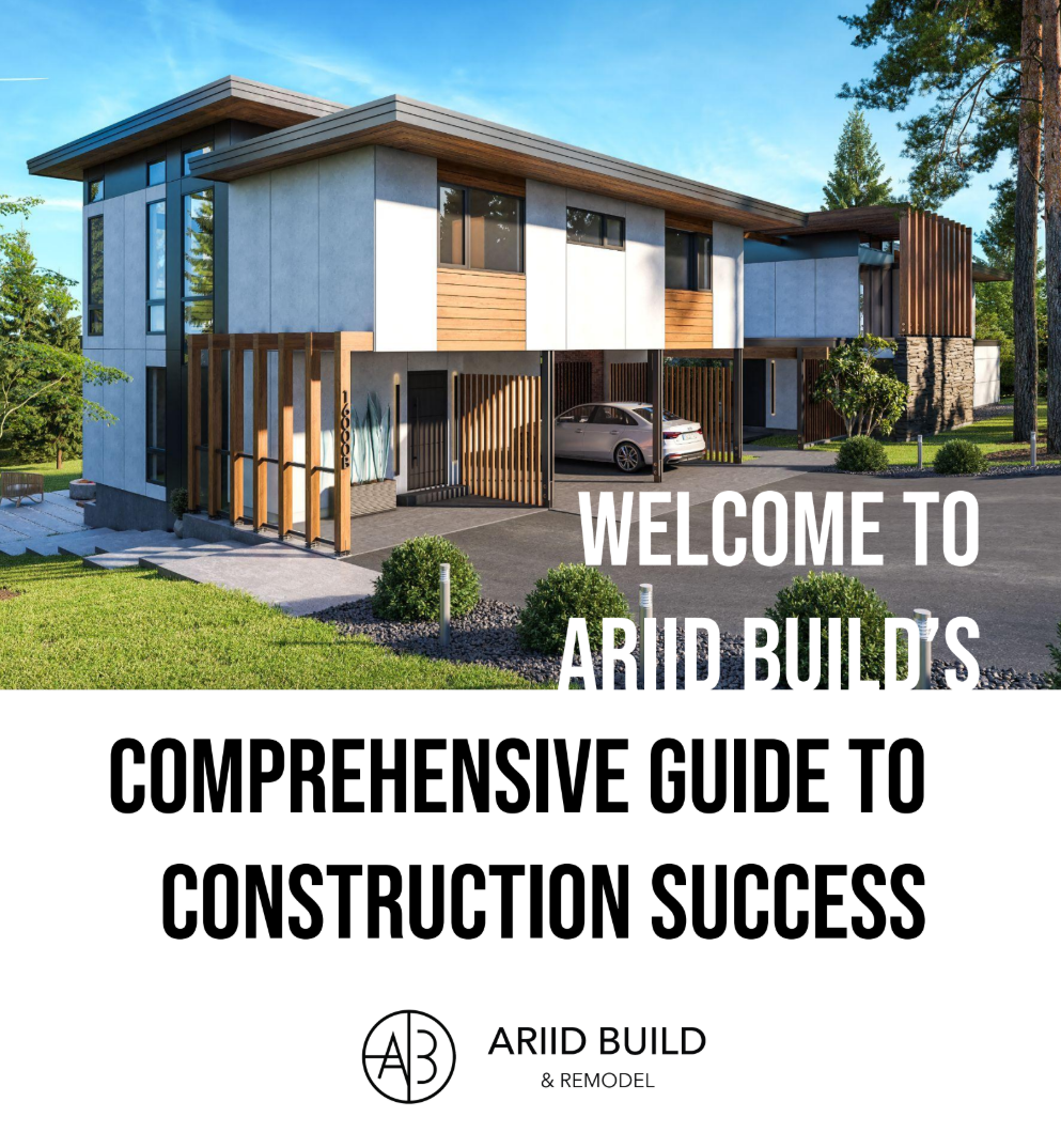 Modern residential building with sleek design, professional carport, and expert construction guidance.