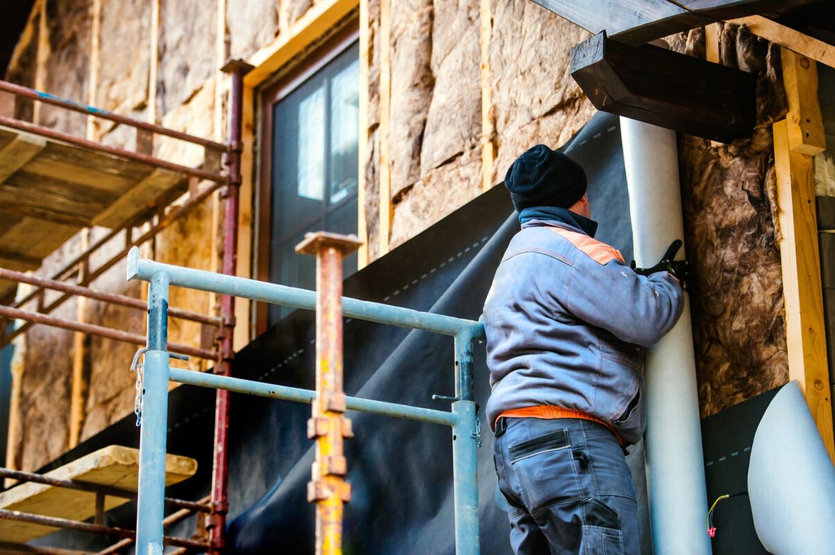 In-progress Eastside home renovation with framing, electrical work, and organised job site, demonstrating professional project management by ARIID Build & Remodel